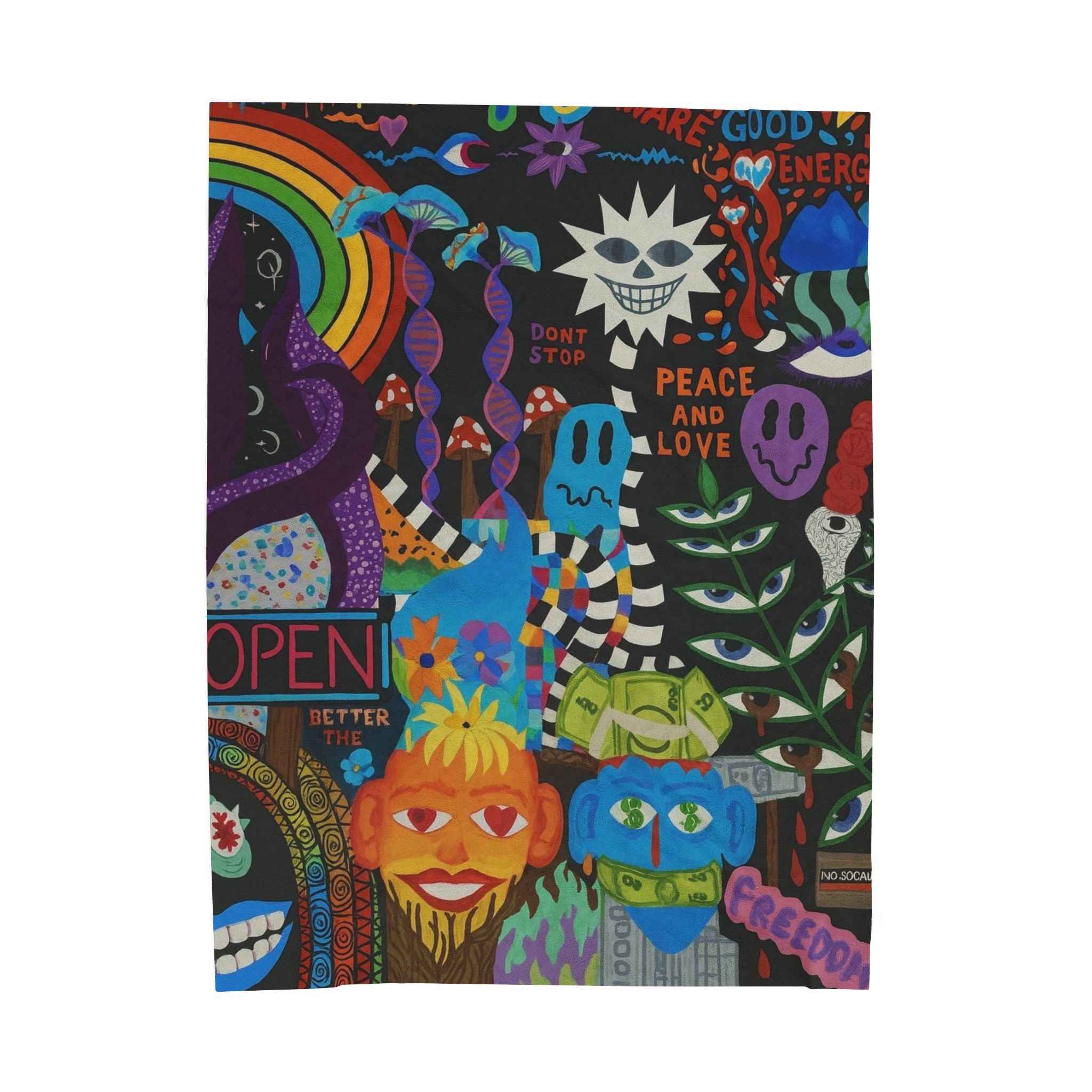 Lucid Dreaming Throw Blanket