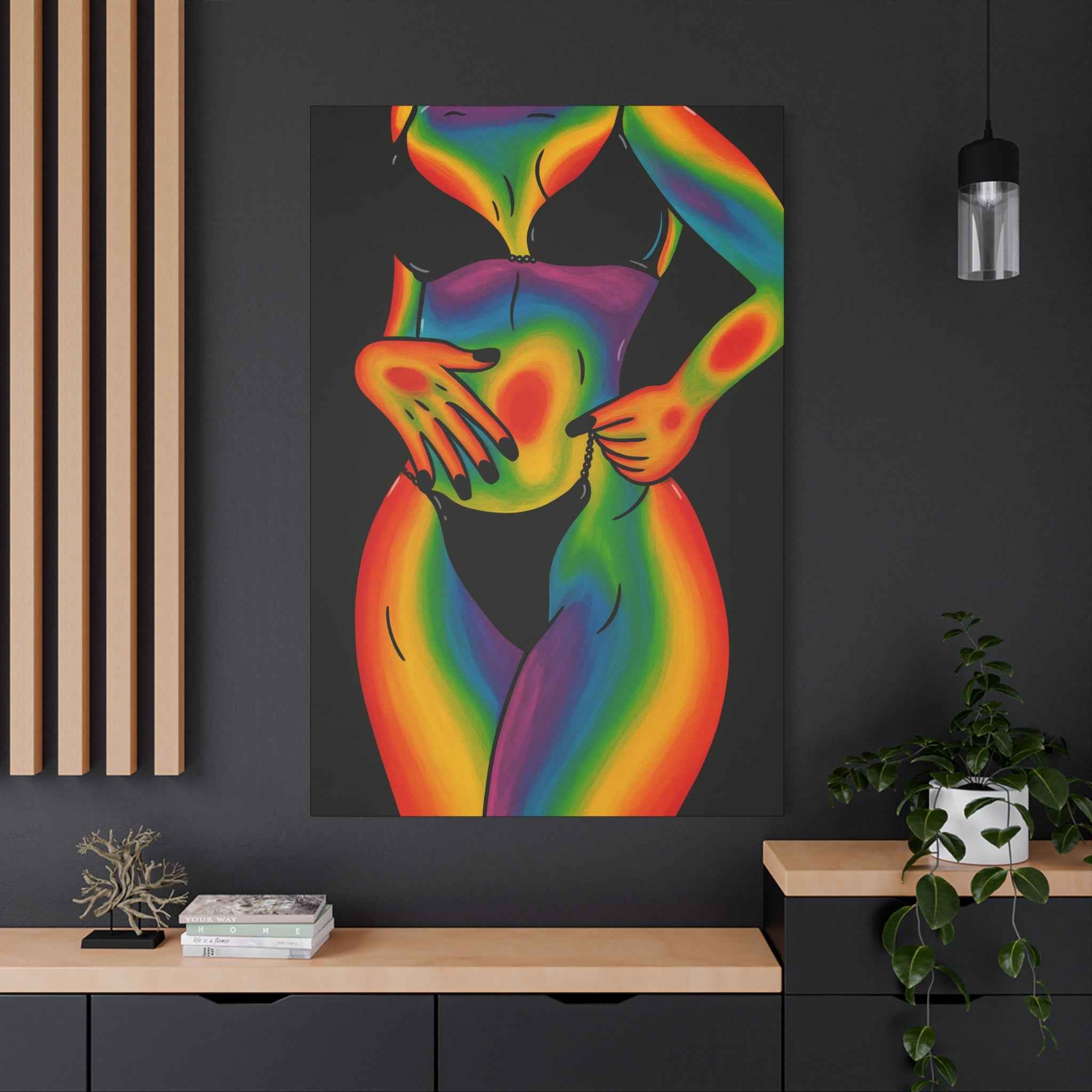 Thermal Body Matte Canvas