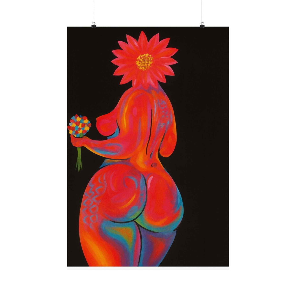Flower Head Poster