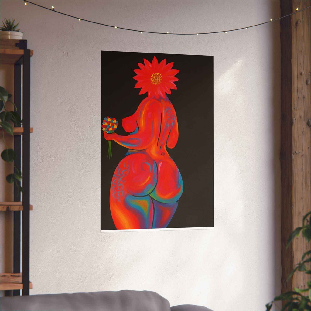 Flower Head Poster