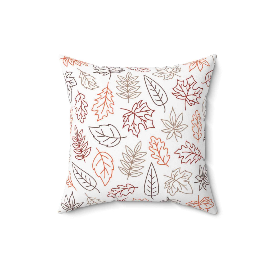 Golden Season Square Pillow