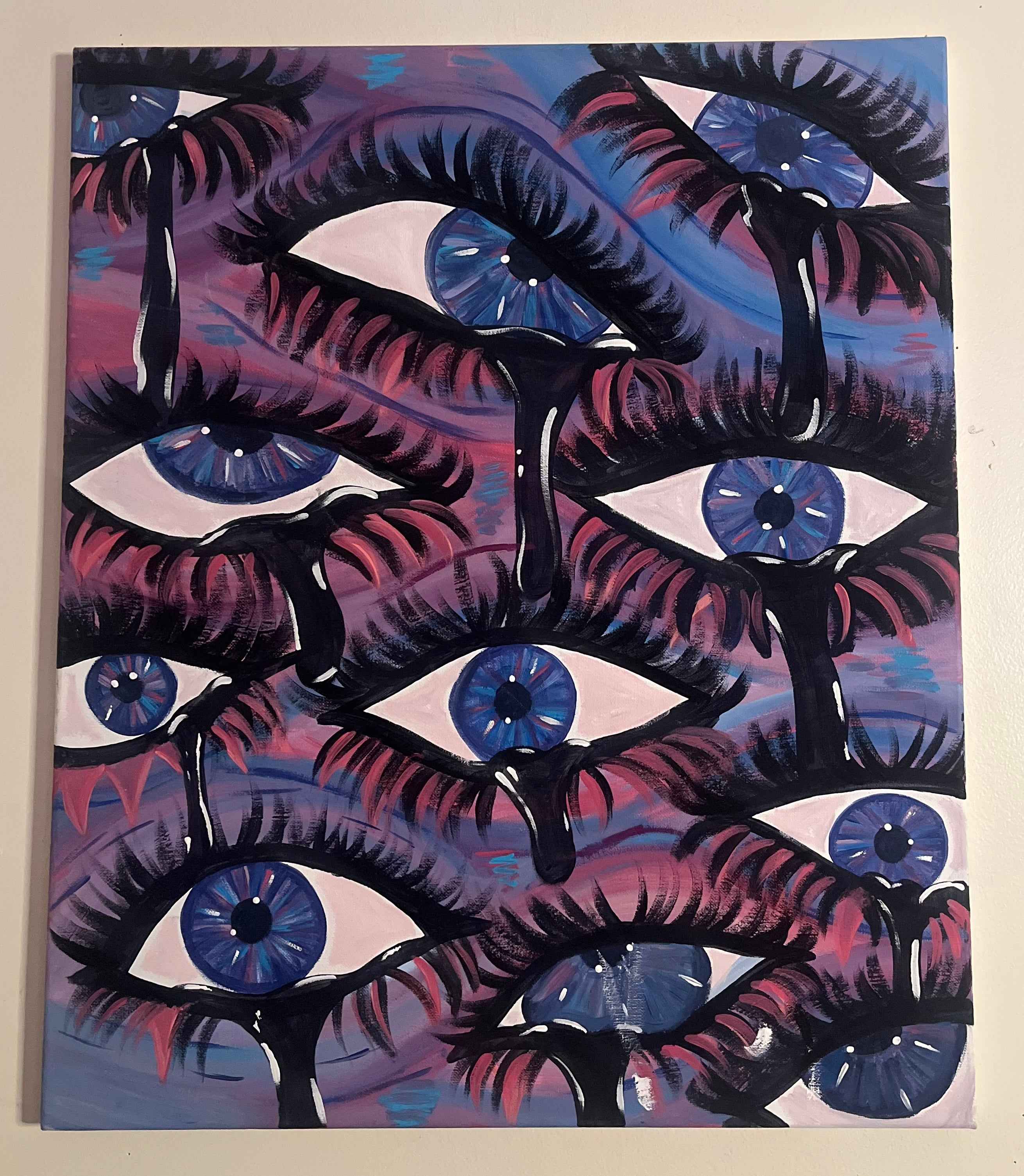 VISION SERIES BLUE 18x24