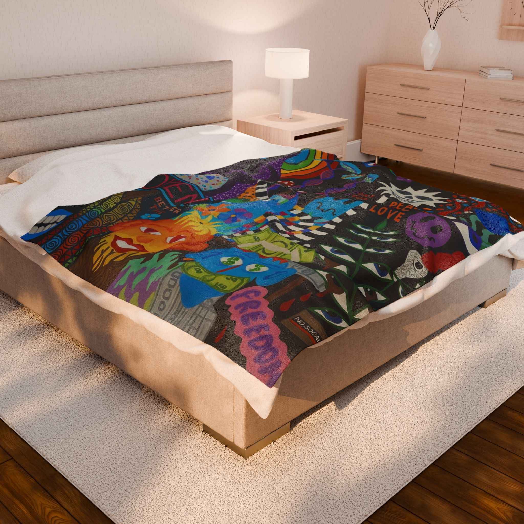 Lucid Dreaming Throw Blanket
