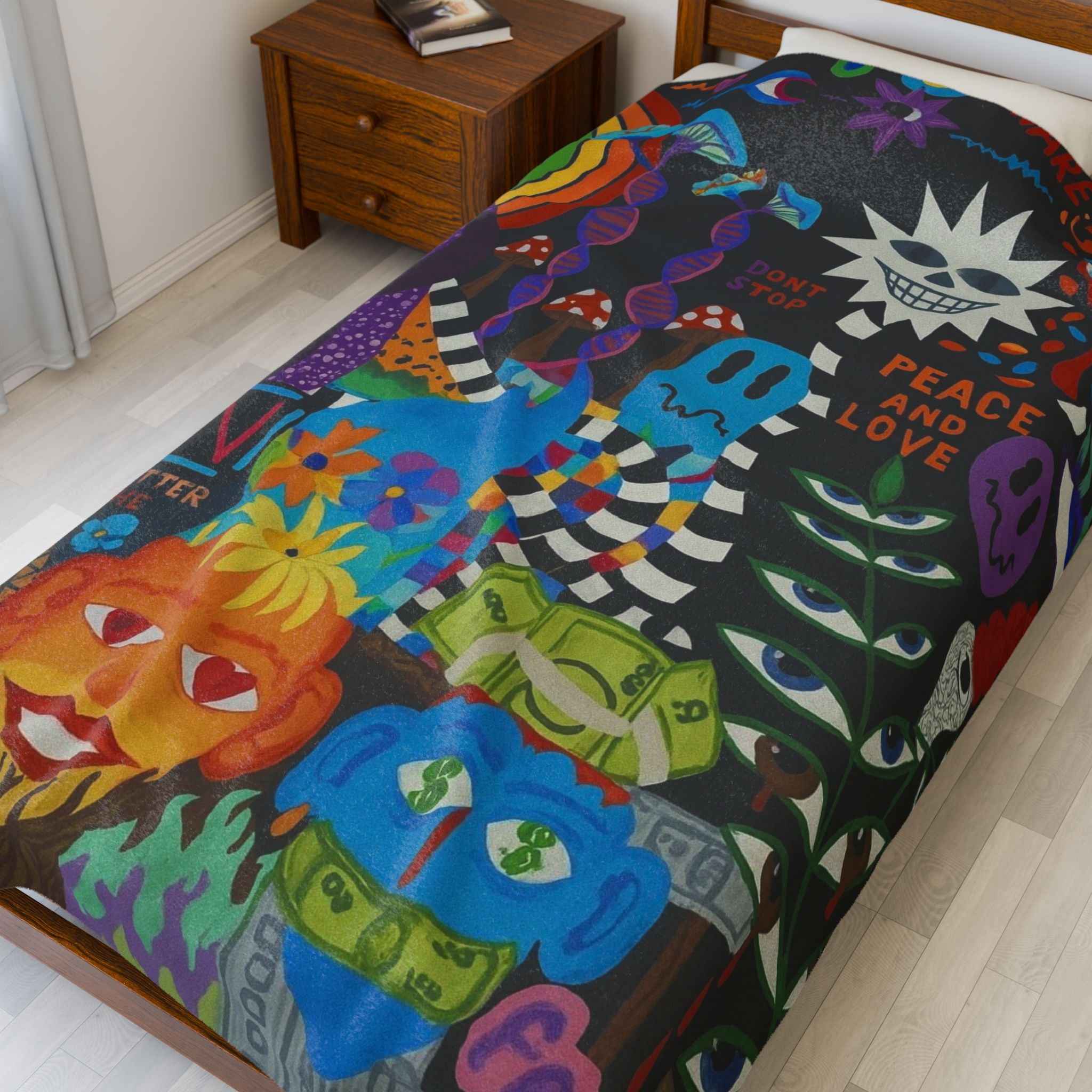 Lucid Dreaming Throw Blanket