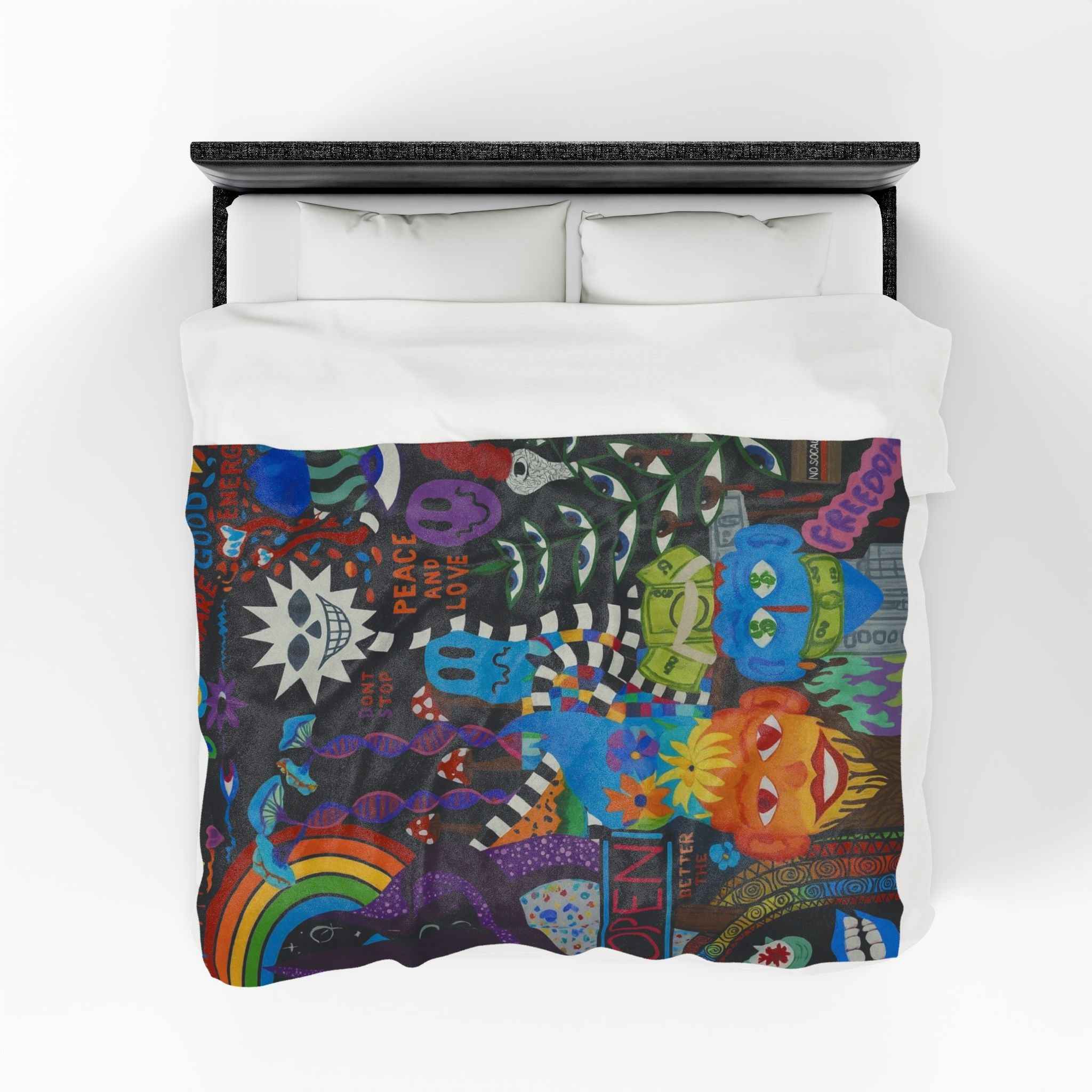 Lucid Dreaming Throw Blanket