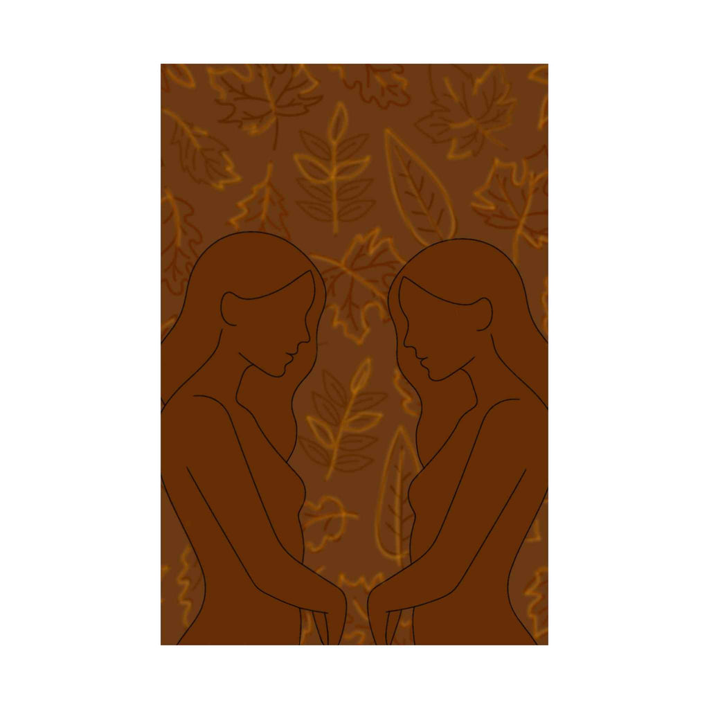 Golden Season Vertical Poster